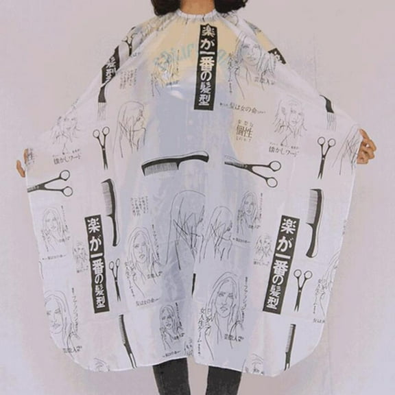 1x Adult Hairdresser Cape Hair Cutting Barber Gown Hair Styling Cloth Sale X8M5