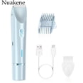 thumbnail image 2 of SUTENGDA 1pc  Dual-Head Electric Hair Trimmer for Women  Rechargeable 400mAh Lithium Battery  USB Charging  Multipurpose Bikini Razor and Face Shaver for Body  Arms  Thighs - Ideal New Ye, 2 of 6