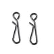 thumbnail image 5 of 50 piezas colgantes Cola Snap B pesca barril giratorio accesorios de conector de pesca 0 #, 5 of 7