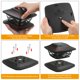 thumbnail image 4 of 2 PCS 0.2W Solar Post Cap Valla Luz Lámpara exterior yeacher Luz al aire libre, 4 of 7