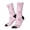 2 Black-2, variant on pink bows Print Adult Socks for Men & Women,Calf Socks, Ankle Socks,Boots Socks,Breathable Casual Sock,Unisex Crew Socks