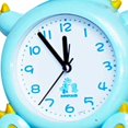 thumbnail image 4 of Justup Despertadores para niños Reloj de Pared analógico de Dinosaurio Reloj de Escritorio Reloj de Dinosaurios Hogar --- Beige 18x21cm (hy), 4 of 5