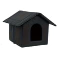 thumbnail image 3 of Caseta para gatos de exterior, casa para mascotas, protección aislante, refugio cálido para gatos callejeros, refugio para gatitos, para jardín de S, 3 of 8