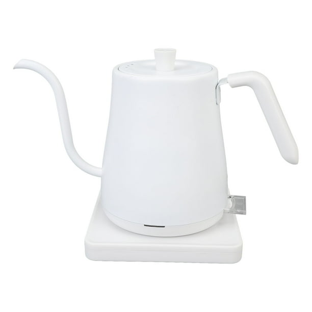 Hervidor Eléctrico Con Cuello de Cisne, 800 ml, 1000 W, Tetera Eléctrica, Apaguado Auticto, Hervidor de Agua Con Ergonímico, Caldera de Agua de Calentamiento