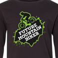 thumbnail image 4 of Inktastic Mountain Biking Future Mountain Biker Long Sleeve Youth T-Shirt, 4 of 5