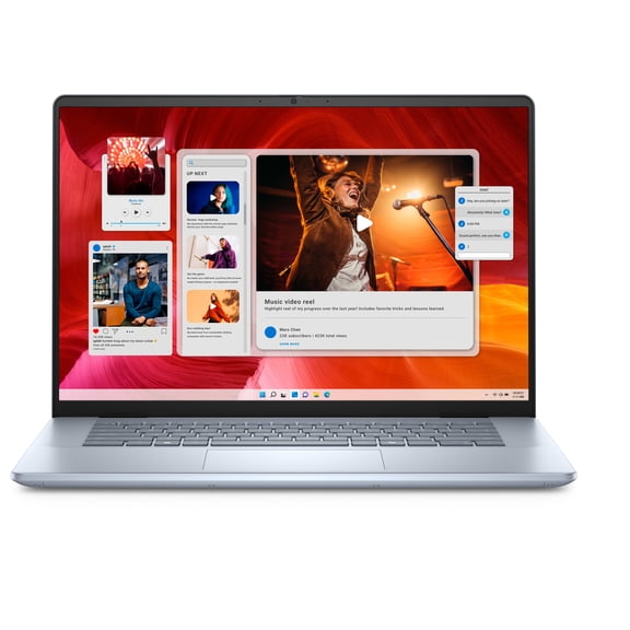 Restored Dell Inspiron 7640 Laptop (2024) 16" 1920x1200 FHD Core Ultra 7 - 155H - 1TB SSD Hard Drive - 16GB RAM 16 cores @ 4.8 GHz Win 11 Home Blue (Refurbished)