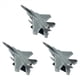 thumbnail image 1 of 3X Aviones Fundidos A PresióN A Escala 1/100 F15 Eagle Modelo de Aviones de la Marina para la ColeccióN de Regalo DecoracióN de la Sala de Estar del Hogar, 1 of 5