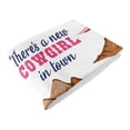 thumbnail image 6 of Sweet Jojo Designs Western Cowgirl Pink Brown and Beige Fleece Milestone Baby Blanket 3 Piece Set, 6 of 6