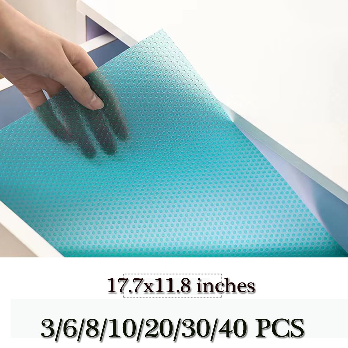 Shelf Mats Antifouling Refrigerator Liners Washable Refrigerator Pads Fridge Mats Drawer