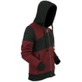 thumbnail image 2 of Ma Croix Mens Casual Jacket and Sweater Elastic Urban Active Biker Slim Fit, 2 of 4