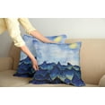 thumbnail image 3 of Ambesonne Landscape Throw Pillow Cover 2 Pack, Hills Cloud Sky, 16", Yellow Blue, 3 of 6