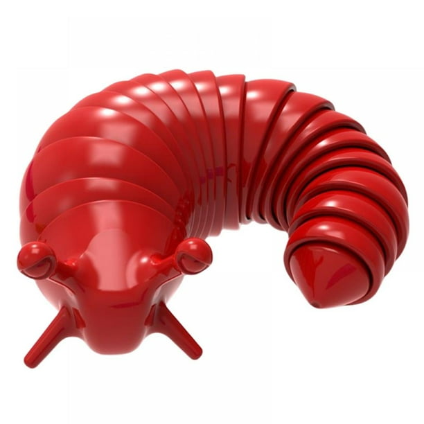 articulated slug fidget toy