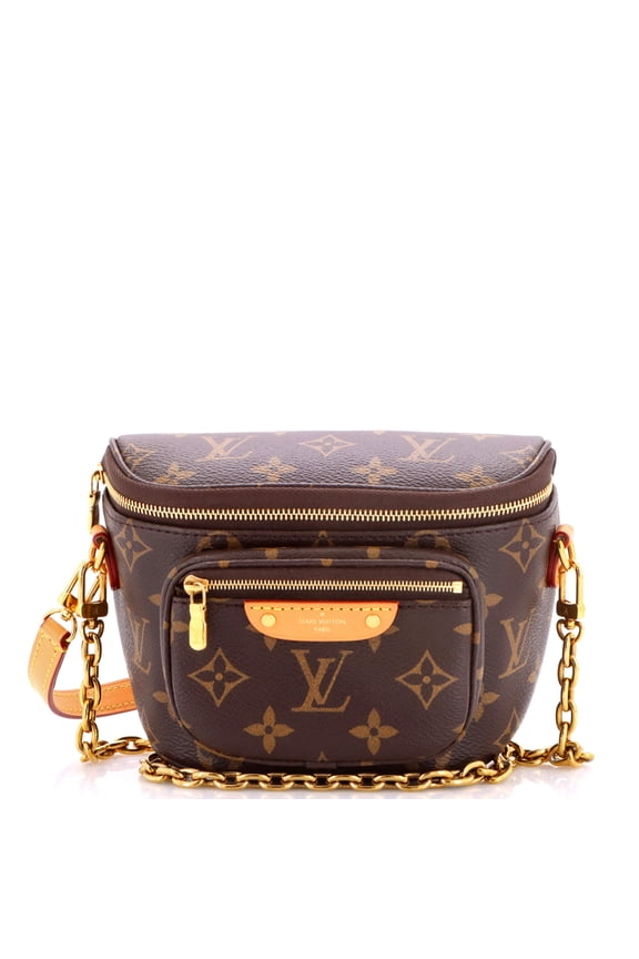 Pre-Owned Bum Bag Monogram Canvas Mini By Rebag