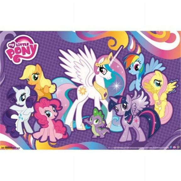 Posterazzi My Little Pony - Friends Poster Print - 24 x 36 in.