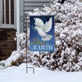 thumbnail image 4 of Briarwood Lane Peace on Earth Dove Christmas Garden Flag, 4 of 4