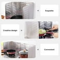 thumbnail image 2 of Niceauty Stovetop Splash Guards Aluminum Foil Prevent Pollution 1Pcs, 2 of 4