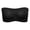 Black, variant on Bandeau Bra for Women Girls Mesh Back Non Padded Strapless Bralette Seamless Soft Stretchy Tube Top Bra