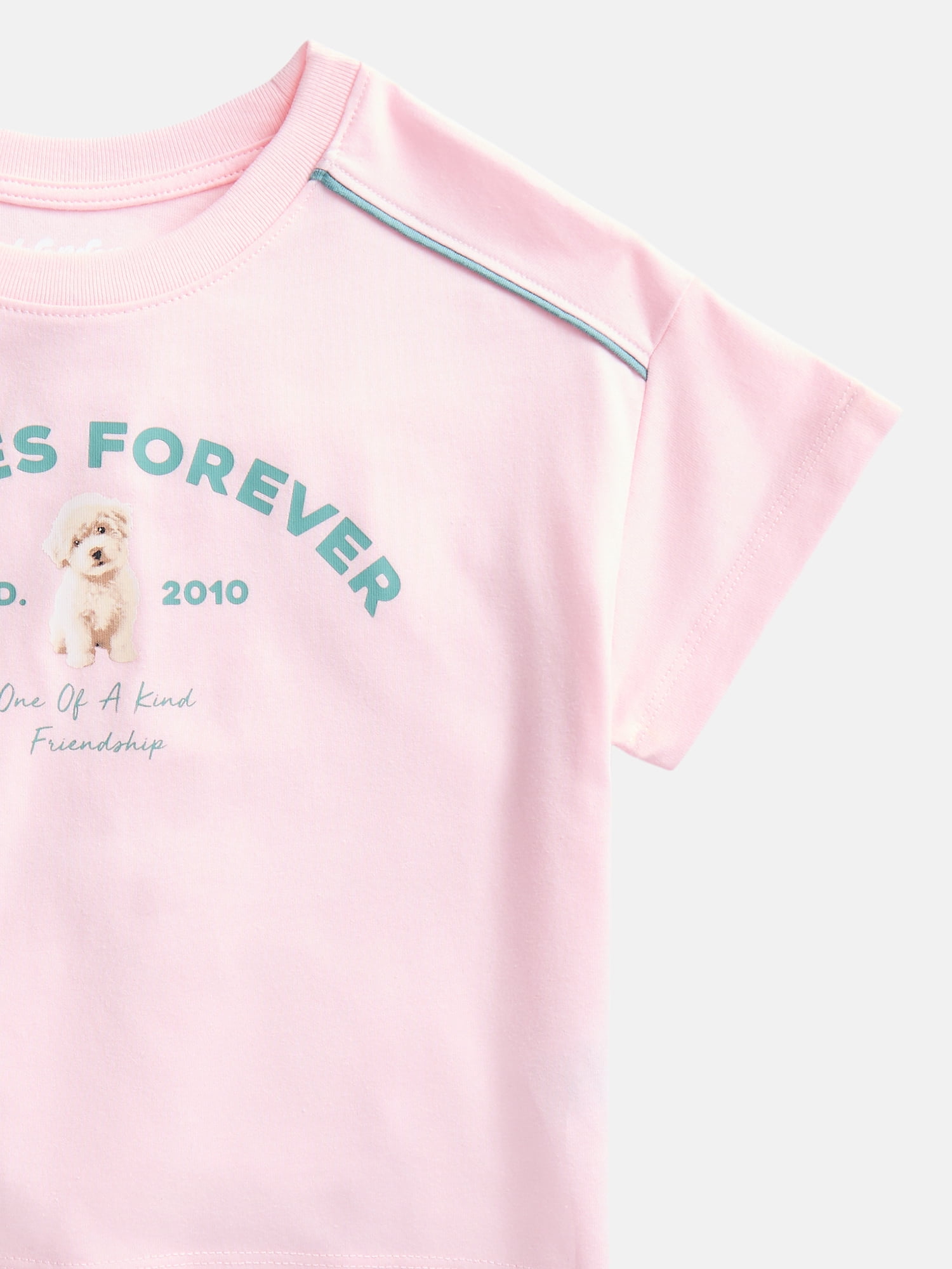 Wonder Nation Girls Graphic Tee with Short Sleeves, Sizes 4-10