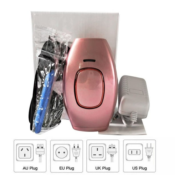 Depiladora láser IPL para mujer, máquina de depilación láser portátil para cuerpo y cara sin dolor permanente, enchufe de EE. UU. Gao Jinjia LED
