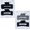 Grey / Black, variant on Time and Tru Women's 4 Pack Claw Clips