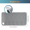 thumbnail image 3 of Heating Pad 12x24in 10 Temperature Levels 4 Timer Settings, Electric Heating Blanket with Overheat Protection, Auto Off Washable Body Heating Mat for Home Office, 3 of 9