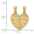 thumbnail image 4 of 14K Yellow Gold Charm Pendant Themed Satin 15.71 mm, 4 of 4