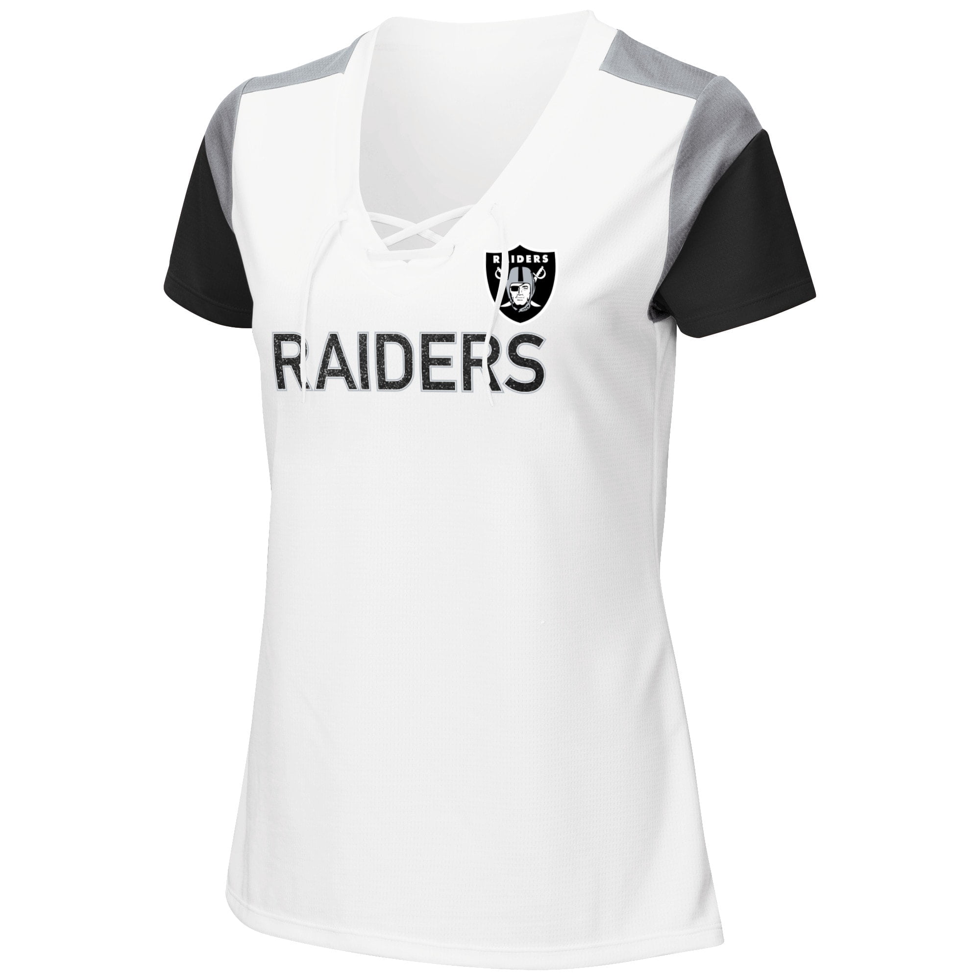 Las Vegas Raiders Shimmer Lace-Up 