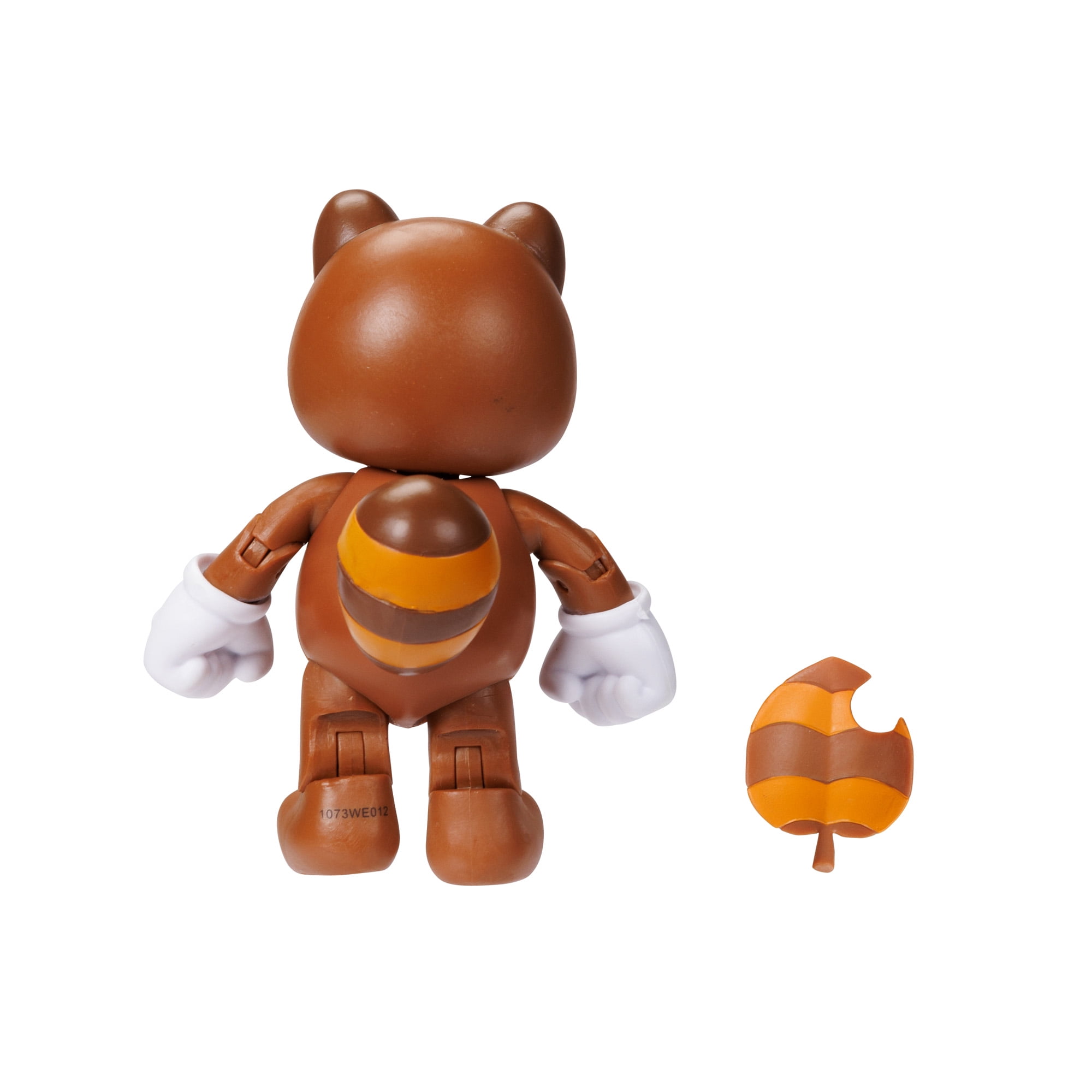 Super Mario 4 Inch Figure - Tanooki Mario with Leaf Accessory