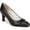 Black Smooth, variant on LifeStride Womens Gio Faux Leather Slip On Pumps