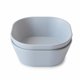 thumbnail image 1 of Set de 2 bowls cuadrados para niños Mushie, libres de BPA, 490 ml, 1 of 8