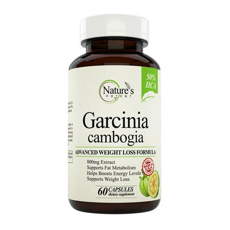 Nature's Potent - pur Garcinia Extrait perte de poids supplément, 60 capsules