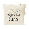 thumbnail image 2 of CafePress - Oma (World's Best) Tote Bag - Unisex Canvas Tote Bag, Beige, 1-Piece, 2 of 8