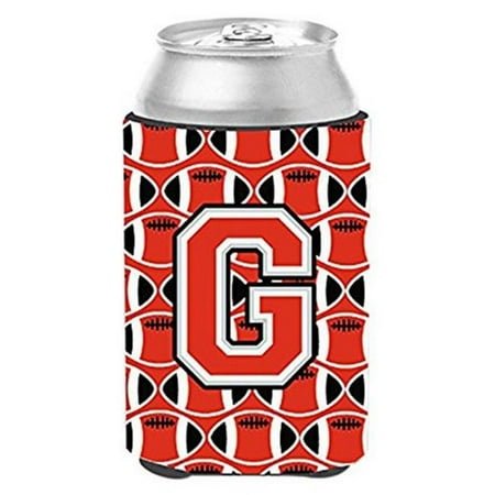 

Letter G Football Scarlet & Grey Can or Bottle Hugger