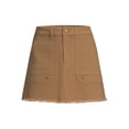 thumbnail image 5 of No Boundaries Juniors' Cargo Mini Skirt, Sizes XS-XXXL, 5 of 5