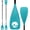 E: Lake Blue, variant on SUP Paddle Board Paddle - Adjustable Paddleboard Paddle Oar 4- Floating  SUP Kayak Paddle