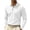 White, variant on GrmtClth Mens Textured Long Sleeve Polo Sweaters Lightweight Breathable Three Button Collar Casual Golf Daily Commute Pullover Tops Wine 4XL