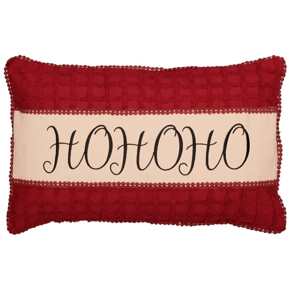 VHC Brand Chenille Christmas 14X22 Pillow Cover 54518