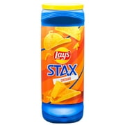 Lay's Stax Cheese Flavor Potato Crisps 5.5 oz. Can