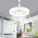thumbnail image 4 of Fiudx Ofertas relámpago del día, solo en línea Ventilador LED con luz E27, control remoto, para estudio, dormitorio, moderno, 4 of 7