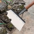 thumbnail image 5 of Uuiauoio Flat Shovel, Ice Scraper, Snow Shovel, Floor Scraper, Heavy Duty Ice Chopper, Multifunctional Weed Removal Tool for Driveway, Walkway, Garden and Outdoor Cleaning(Without handle), 5 of 6