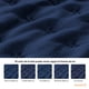 thumbnail image 5 of Dreamlab Colcha Ligera con 2 Fundas de Almohada, Capitonado, Ultra Suave. Hipoalergénico. Edrecolcha para Cama. Edredón para Verano y Todas Las Estaciones. (King Size 275 x 240 cm,Trébol,Azul Marino), 5 of 7