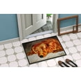thumbnail image 4 of Carolines Treasures AMB1202JMAT Tapis Intérieur Ou Extérieur Rouge Longhaired Dachshund - 24 x 36, 4 of 4
