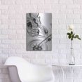 thumbnail image 7 of Luxe Metal Art 'Inverted Vintage Motorcycle I' by Ethan Harper, Metal Wall Art, 16"x24", 7 of 7