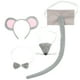 thumbnail image 1 of 1 conjunto de vestuario animal set orejas de mouse cola de diadema y lana, 1 of 4