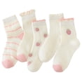 thumbnail image 4 of Krdevn Breathable Kids Socks Mesh Ankle Socks for Girls Boys Soft Comfortable Everyday Casual Wear,9-12 Years, 4 of 4