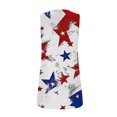 thumbnail image 5 of HEILAU 4th of July Tank Tops for Women Vest Ruffled Square Neck Printed Shirt 2025 Summer Casual Loose Sleeveless Cute T Shirt Patriotic Shirts, 5 of 8