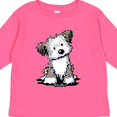 thumbnail image 4 of Inktastic Havanese Puppy Boys or Girls Long Sleeve Toddler T-Shirt, 4 of 5