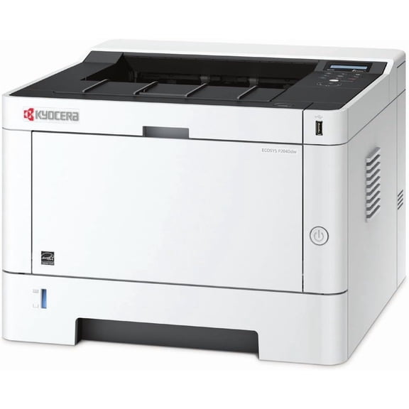 Kyocera ECOSYS P2040dw Monochrome Laser Printer – 42 PPM, Duplex, Wireless & Wi-Fi Direct, 1200 dpi Print Resolution, 256 MB Memory