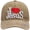 Khaki, variant on I Love Jesus Baseball Cap Washed Cotton Adjustable Low Profile Unconstructed Distressed Dad Hat - White