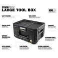 thumbnail image 2 of ToughBuilt StackTech Large Tool Box with Auto-Locking Interface and Tray, 2 of 12